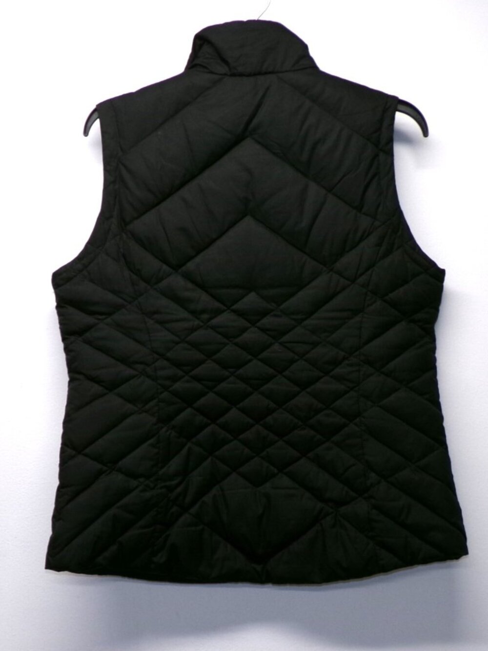 Eddie Bauer Women’s Size Medium Black Goose Down Puffer Vest Full Zip Outdoors - Picture 2 of 4